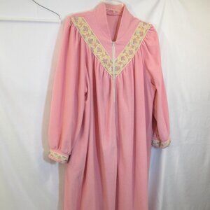 Vanity Fair long pink robe   XL
